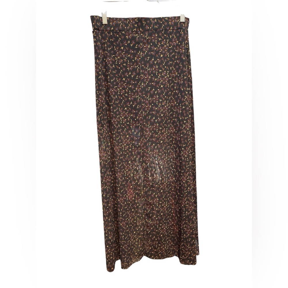 Free People Black Maxi Skirt Night Out - Picture 2 of 6